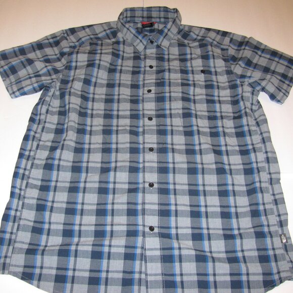 The North Face Button Down Shirt Adult LARGE fishing Plaid Hiking Mens NORTHFACE - Picture 6 of 6